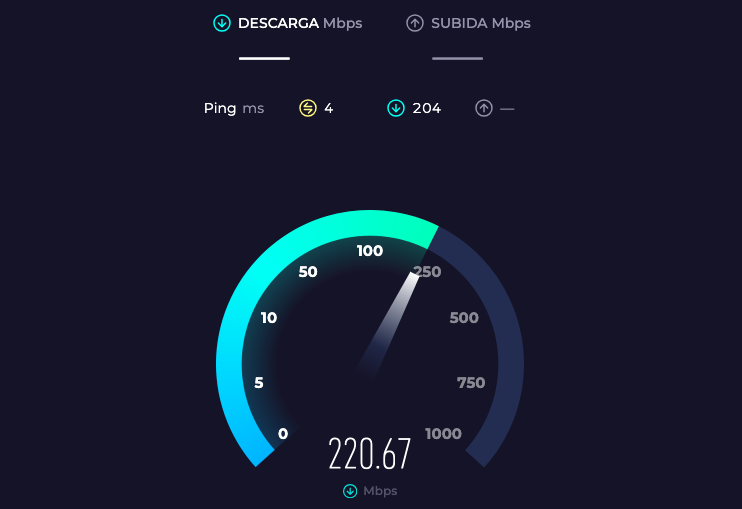 Mide la velocidad de tu internet